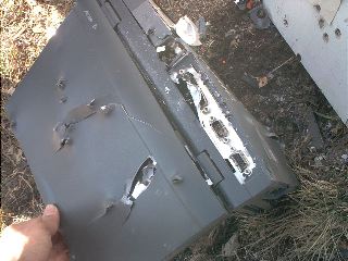 Smashed parallel port
